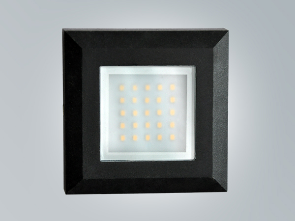 LP1116A-black-> Recessed wall light