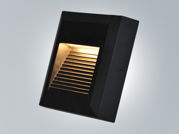 LP1116B-black->>Recessed wall light