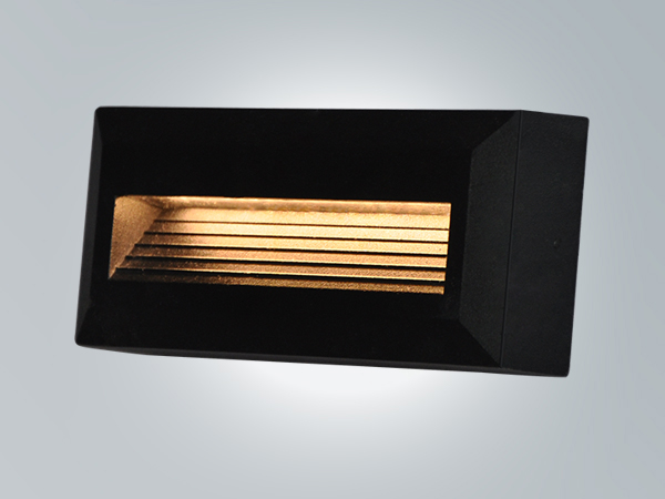 LP1117B-black->>Recessed wall light